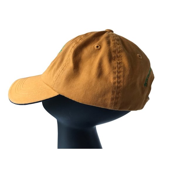 Power Trip Energy Orange Green Adjustable Cap Hat Lid Sunshine Vintage - Picture 3 of 8